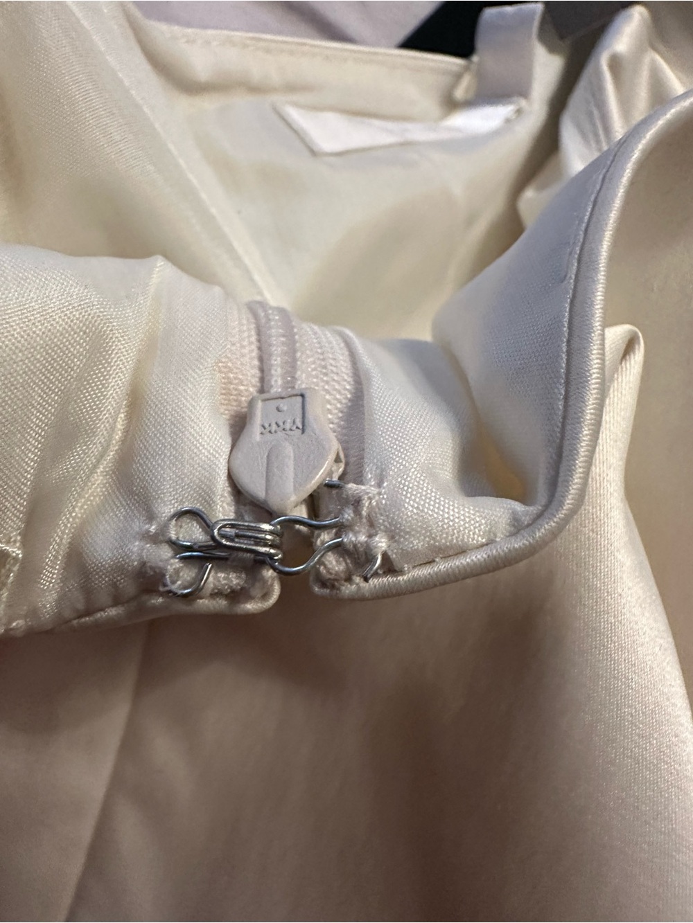 The Limited Cream One-Shoulder Sheath Dress with Shoulder Ruffle - Picture 10 of 12